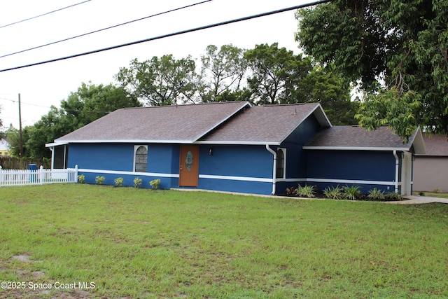 1001 Bernice Rd, Rockledge, FL 32955 - ranch-style house with stucco siding and a shingled roof