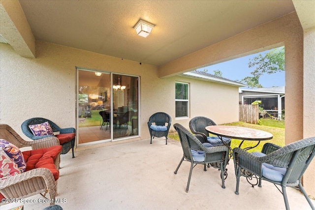 5575 Hemsing St, Cocoa, FL 32927 - view of patio / terrace with outdoor dining area
