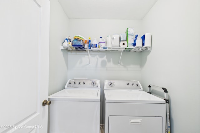 152 Clemente Dr, Satellite Beach, FL 32937 - laundry area with washing machine and clothes dryer