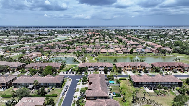 152 Clemente Dr, Satellite Beach, FL 32937 - aerial view of residential area with a large body of water