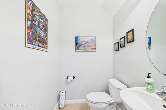 152 Clemente Dr, Satellite Beach, FL 32937 - bathroom with a sink and tile patterned flooring
