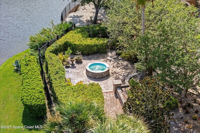 6461 Borasco Dr Unit 3808, Melbourne, FL 32940 - view from above of property featuring a pool