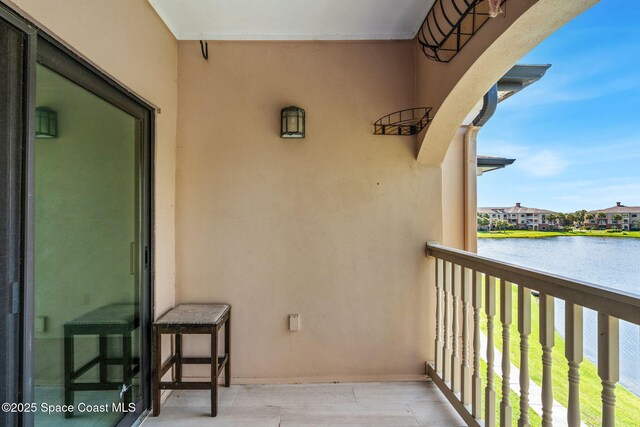 6461 Borasco Dr Unit 3808, Melbourne, FL 32940 - balcony with a water view