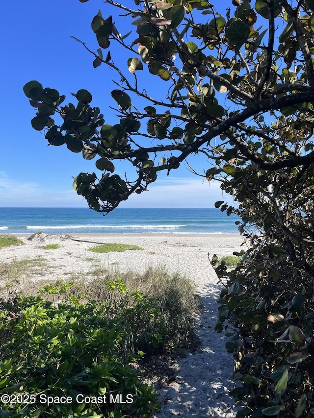 300 Oak St, Melbourne Beach, FL 32951 - water view featuring nearby beach
