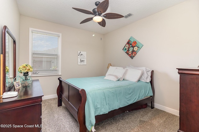 4014 Preservation Cir, Melbourne, FL 32934 - bedroom featuring carpet floors and ceiling fan