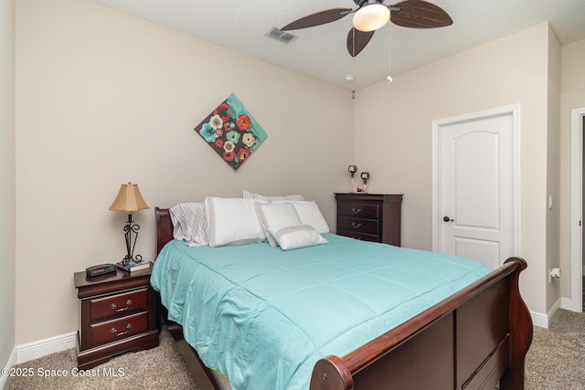 4014 Preservation Cir, Melbourne, FL 32934 - carpeted bedroom with baseboards and ceiling fan