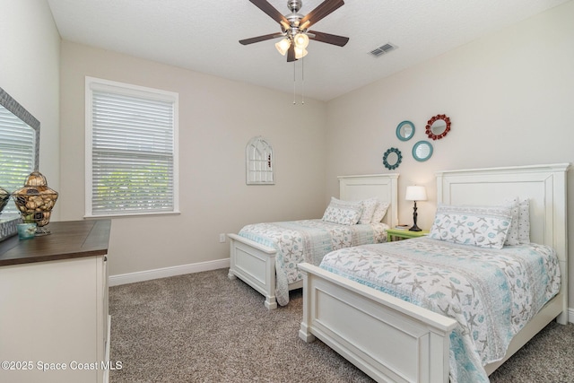 4014 Preservation Cir, Melbourne, FL 32934 - bedroom with carpet flooring and a ceiling fan