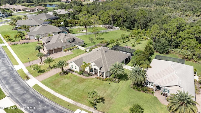 4014 Preservation Cir, Melbourne, FL 32934 - aerial perspective of suburban area featuring a nearby body of water