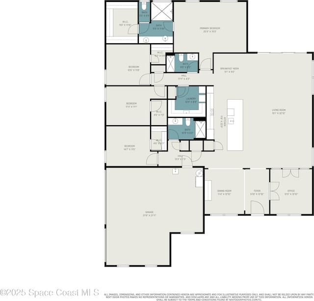 4014 Preservation Cir, Melbourne, FL 32934 - view of room layout