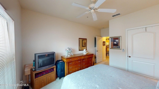 6461 Borasco Dr Unit 1805, Melbourne, FL 32940 - bedroom featuring carpet flooring and ceiling fan