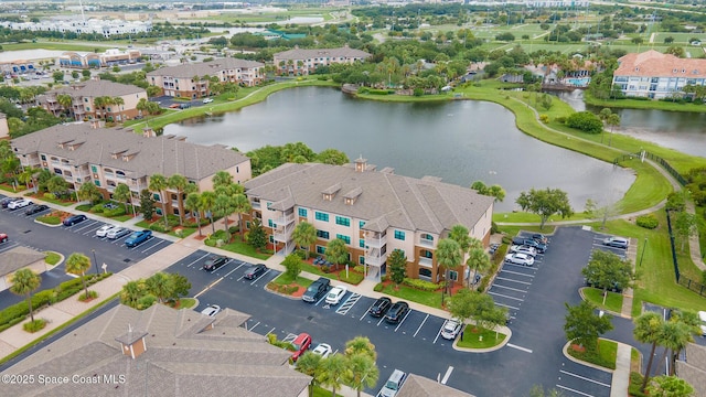 6461 Borasco Dr Unit 1805, Melbourne, FL 32940 - aerial view of residential area featuring a large body of water