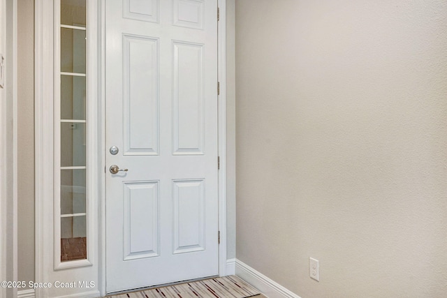 5727 Tamarac Dr, Melbourne, FL 32940 - entryway with baseboards