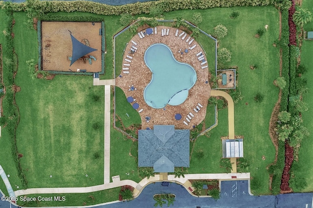 10035 SW Captiva Dr, Port St Lucie, FL 34987 - bird's eye view