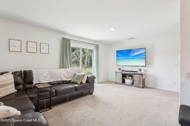 982 Pyracantha St NW, Palm Bay, FL 32907 - carpeted living area with baseboards