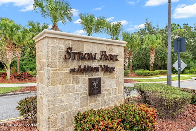 8522 Strom Park Dr, Melbourne, FL 32940 - view of community / neighborhood sign