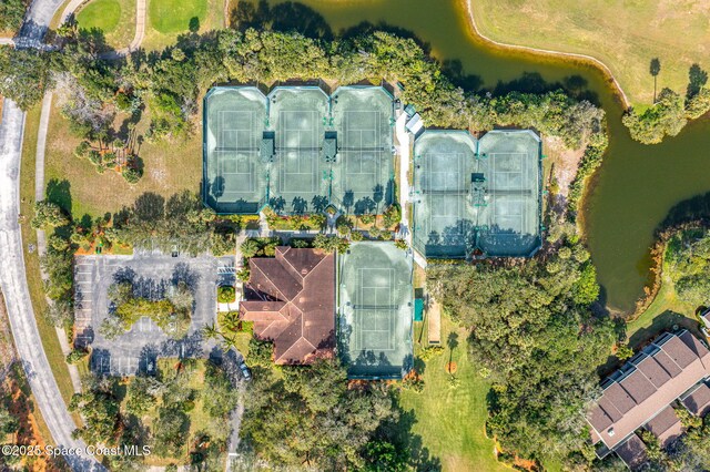 172 Whaler Dr, Melbourne Beach, FL 32951 - drone / aerial view of a nearby body of water