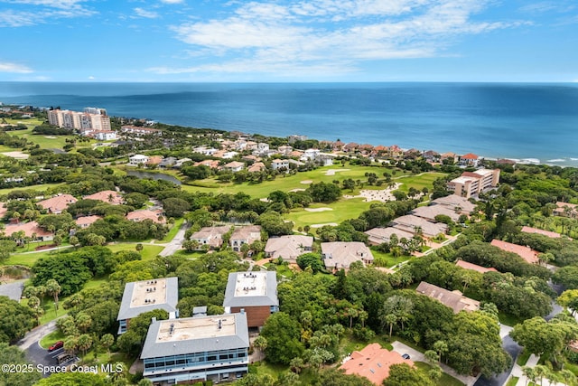 172 Whaler Dr, Melbourne Beach, FL 32951 - drone / aerial view of a golf club and a large body of water