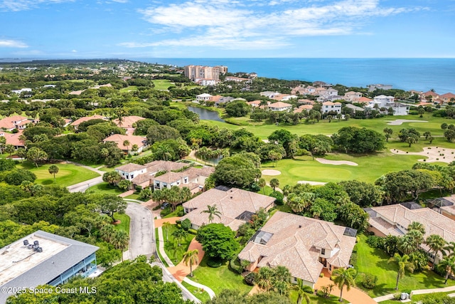 172 Whaler Dr, Melbourne Beach, FL 32951 - aerial view of residential area featuring a nearby body of water and a golf course