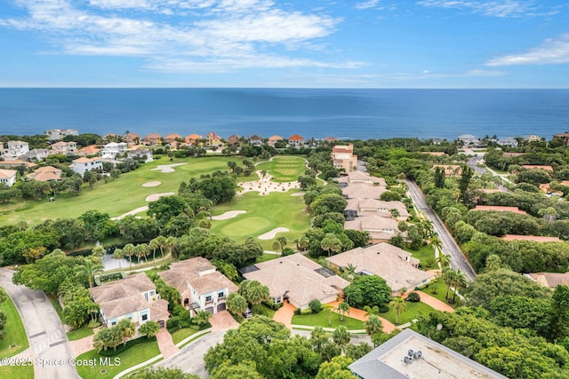 172 Whaler Dr, Melbourne Beach, FL 32951 - aerial view of residential area with a local golf course and a large body of water