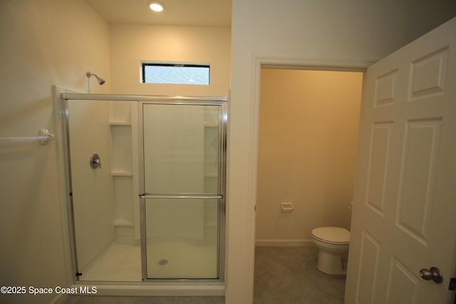 947 Remington Green Dr SE, Palm Bay, FL 32909 - bathroom featuring a shower stall and recessed lighting