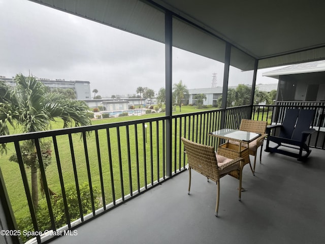 3799 S Banana River Blvd Unit 104, Cocoa Beach, FL 32931 - view of balcony