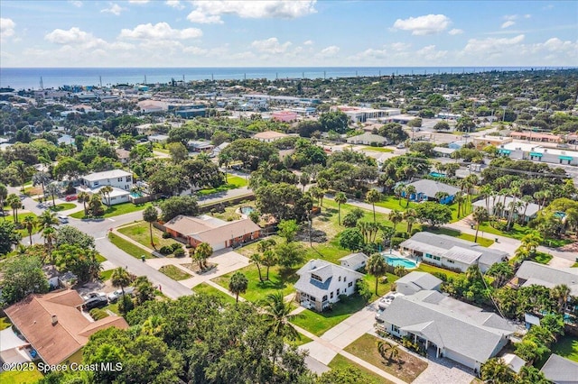 415 2nd Ave, Indialantic, FL 32903 - aerial perspective of suburban area with a nearby body of water