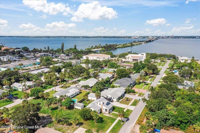 415 2nd Ave, Indialantic, FL 32903 - aerial perspective of suburban area featuring a large body of water