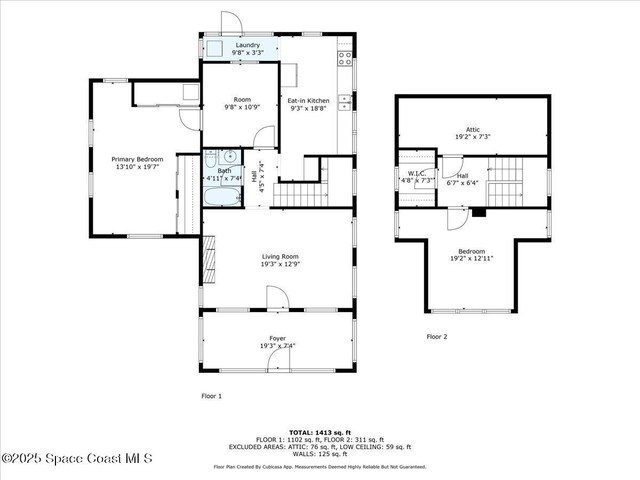 415 2nd Ave, Indialantic, FL 32903 - view of property floor plan