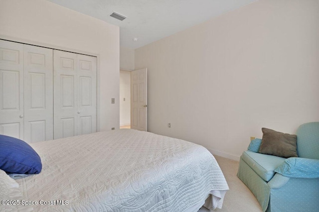 3825 Allen Ave, Micco, FL 32976 - bedroom featuring carpet flooring and a closet