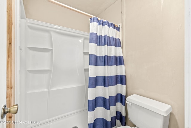 1298 Corning Ave NW, Palm Bay, FL 32907 - full bath featuring a shower with shower curtain