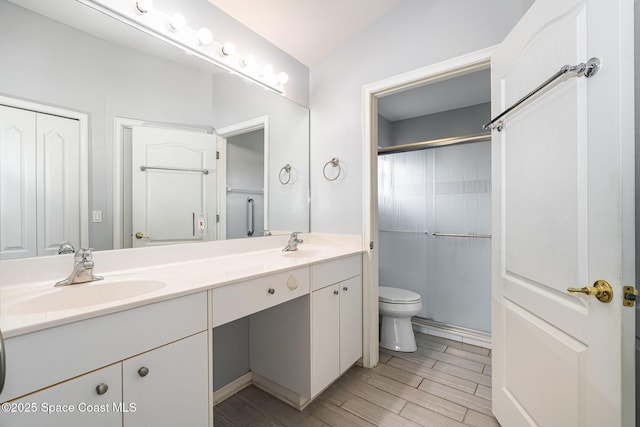 1713 Keys Gate Dr, Melbourne, FL 32940 - full bathroom with double vanity and wood finished floors