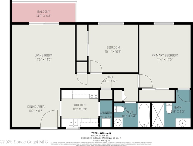 2234 Flower Tree Cir, Melbourne, FL 32935 - view of home floor plan