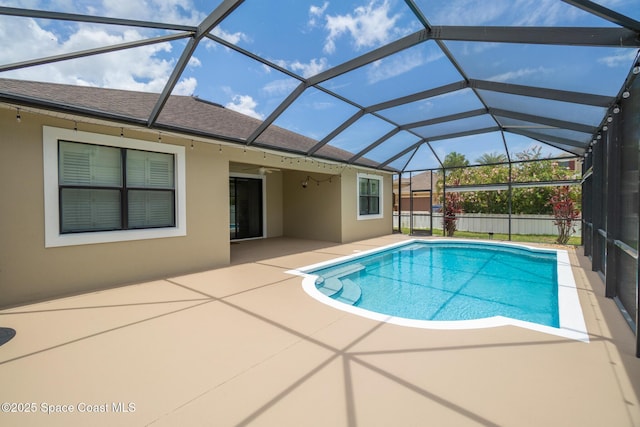 1026 Shiloh Dr, Melbourne, FL 32940 - view of swimming pool with a patio