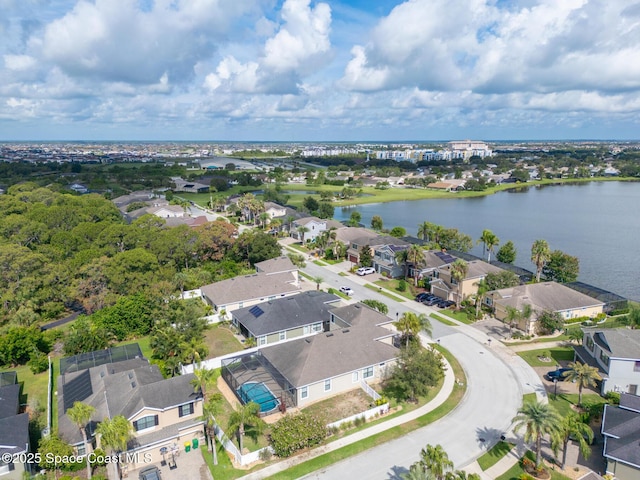 1026 Shiloh Dr, Melbourne, FL 32940 - aerial view of property and surrounding area with a large body of water and nearby suburban area