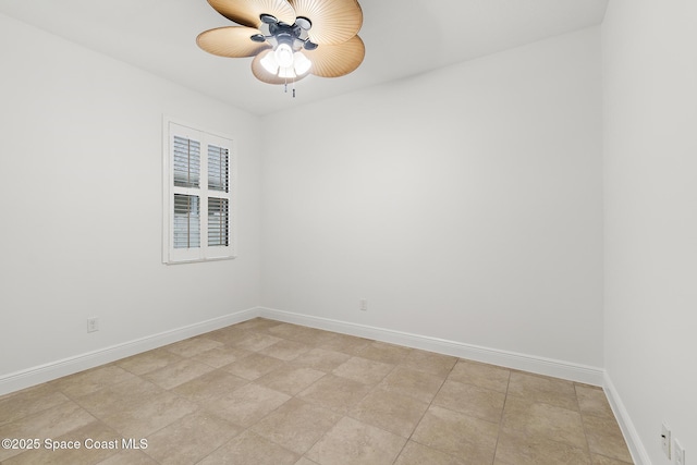 1026 Shiloh Dr, Melbourne, FL 32940 - unfurnished room with ceiling fan and baseboards