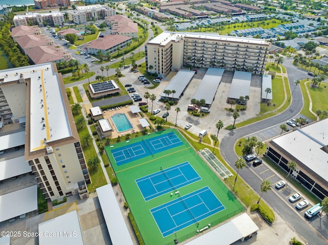 520 Palm Springs Blvd Unit 405, Indian Harbour Beach, FL 32937 - bird's eye view