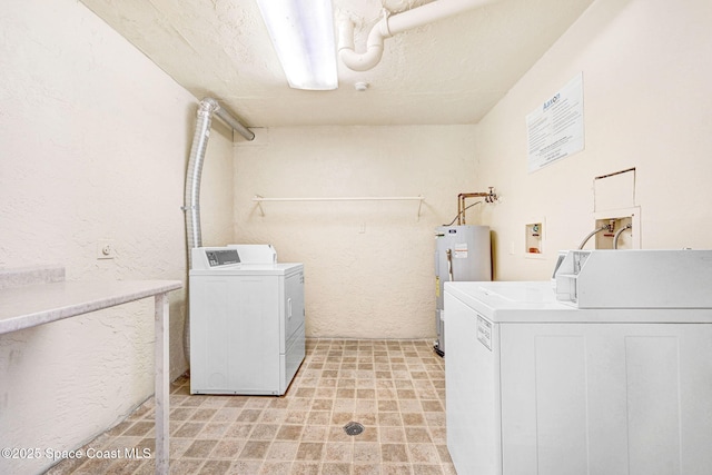520 Palm Springs Blvd Unit 405, Indian Harbour Beach, FL 32937 - laundry room with independent washer and dryer and water heater