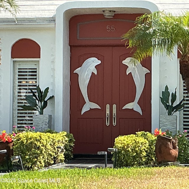 55 Country Club Rd, Cocoa Beach, FL 32931 - property entrance
