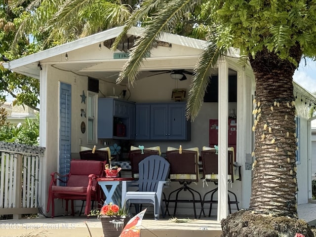 55 Country Club Rd, Cocoa Beach, FL 32931 - view of patio