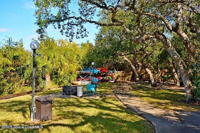 300 Columbia Dr Unit 206-1, Cape Canaveral, FL 32920 - surrounding community with a yard