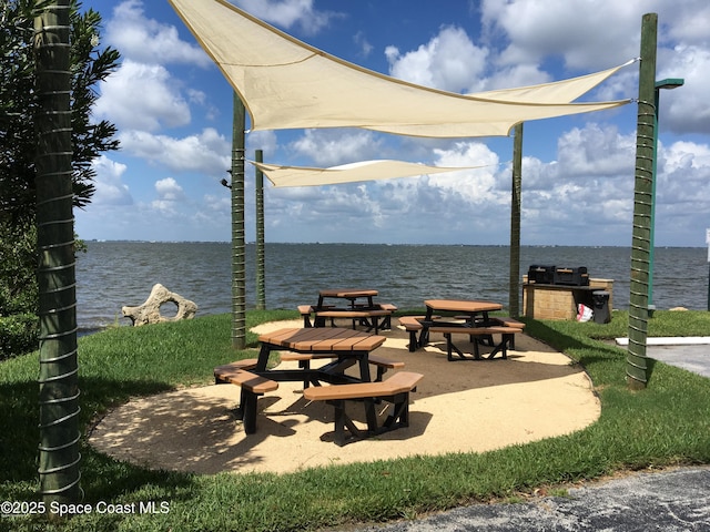 300 Columbia Dr Unit 206-1, Cape Canaveral, FL 32920 - view of home's community with a water view