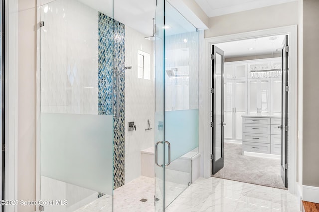 3778 Lake Adelaide Pl, Rockledge, FL 32955 - full bathroom featuring a stall shower