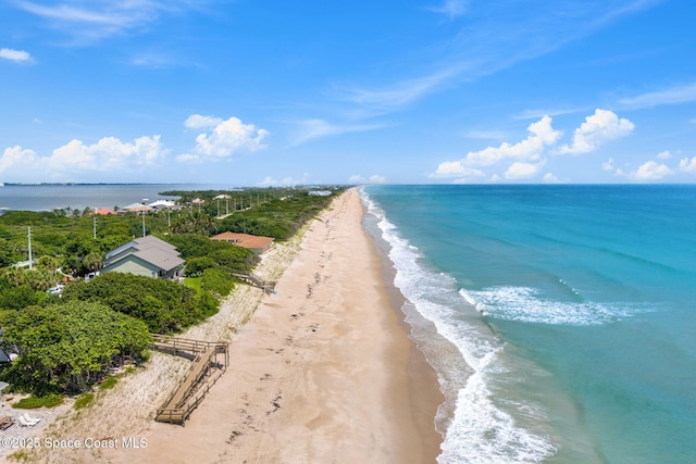 227 Loggerhead Dr, Melbourne Beach, FL 32951 - water view featuring local beach