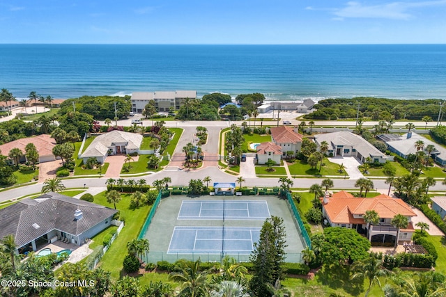 227 Loggerhead Dr, Melbourne Beach, FL 32951 - aerial view of residential area with a large body of water