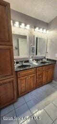 688 Naples Ct, West Melbourne, FL 32904 - bathroom with vanity and tile patterned flooring
