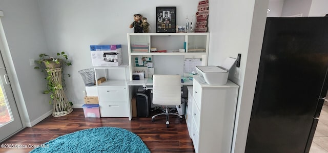 688 Naples Ct, West Melbourne, FL 32904 - office with wood finished floors
