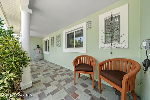 1732 Bay Shore Dr, Cocoa Beach, FL 32931 - view of patio / terrace