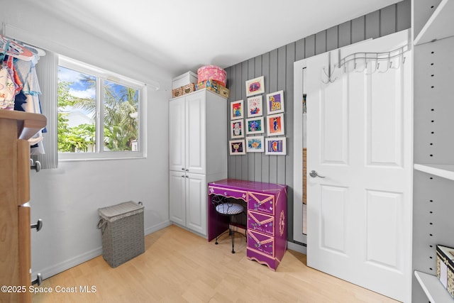 1732 Bay Shore Dr, Cocoa Beach, FL 32931 - bedroom with light wood-style flooring