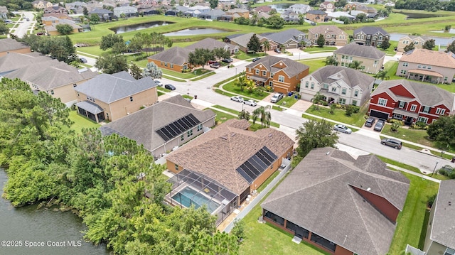 2690 Cypress Tree Trl, Saint Cloud, FL 34772 - aerial view of residential area featuring a nearby body of water