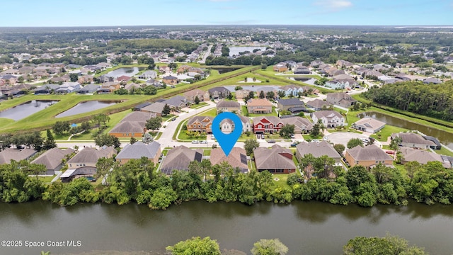 2690 Cypress Tree Trl, Saint Cloud, FL 34772 - aerial view of residential area with a nearby body of water